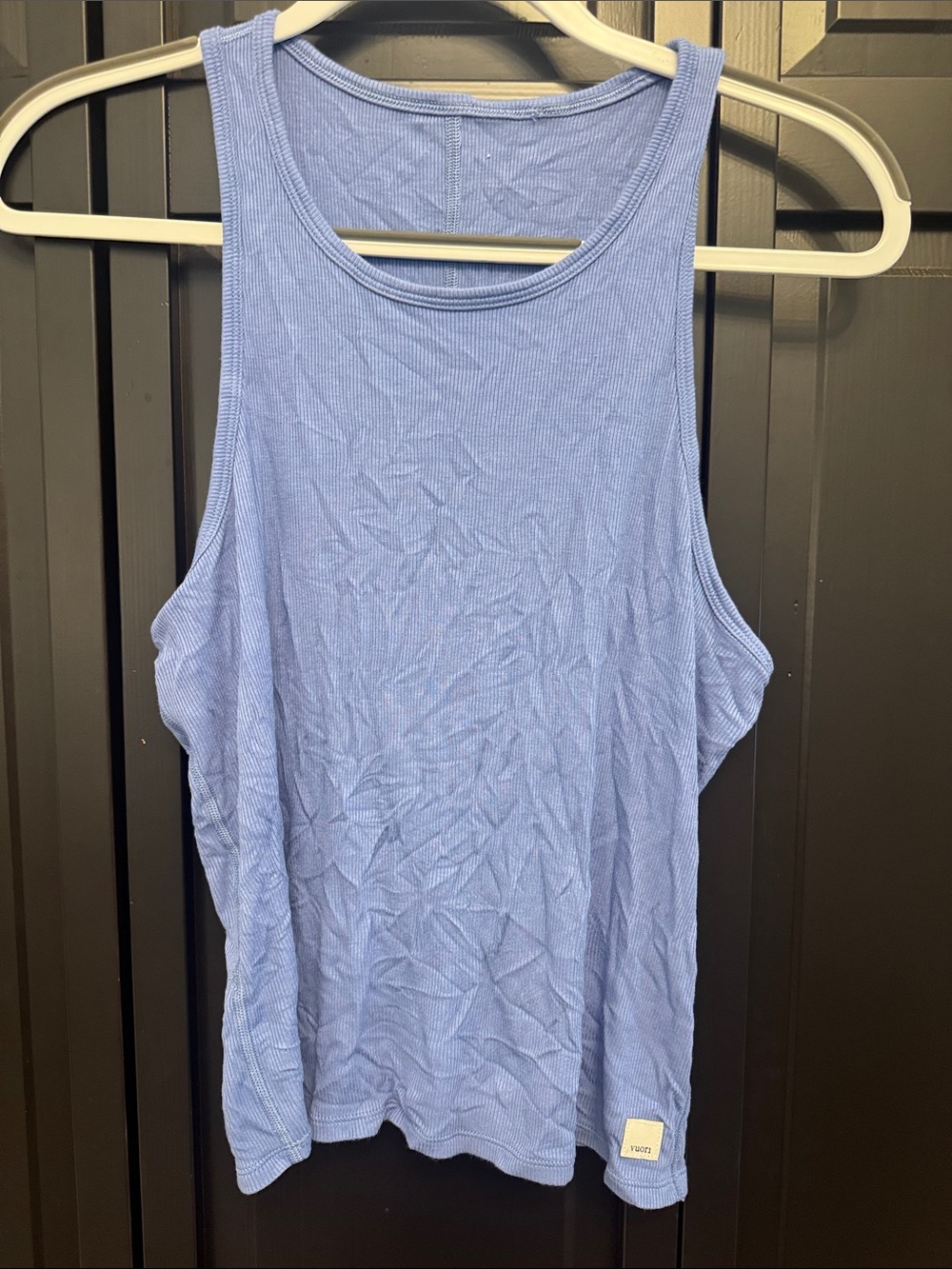 Lavender Vuori Ribbed Tank Top - Size Large, EUC